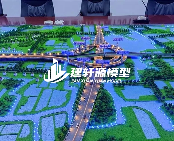 华亭高速公路沙盘定制